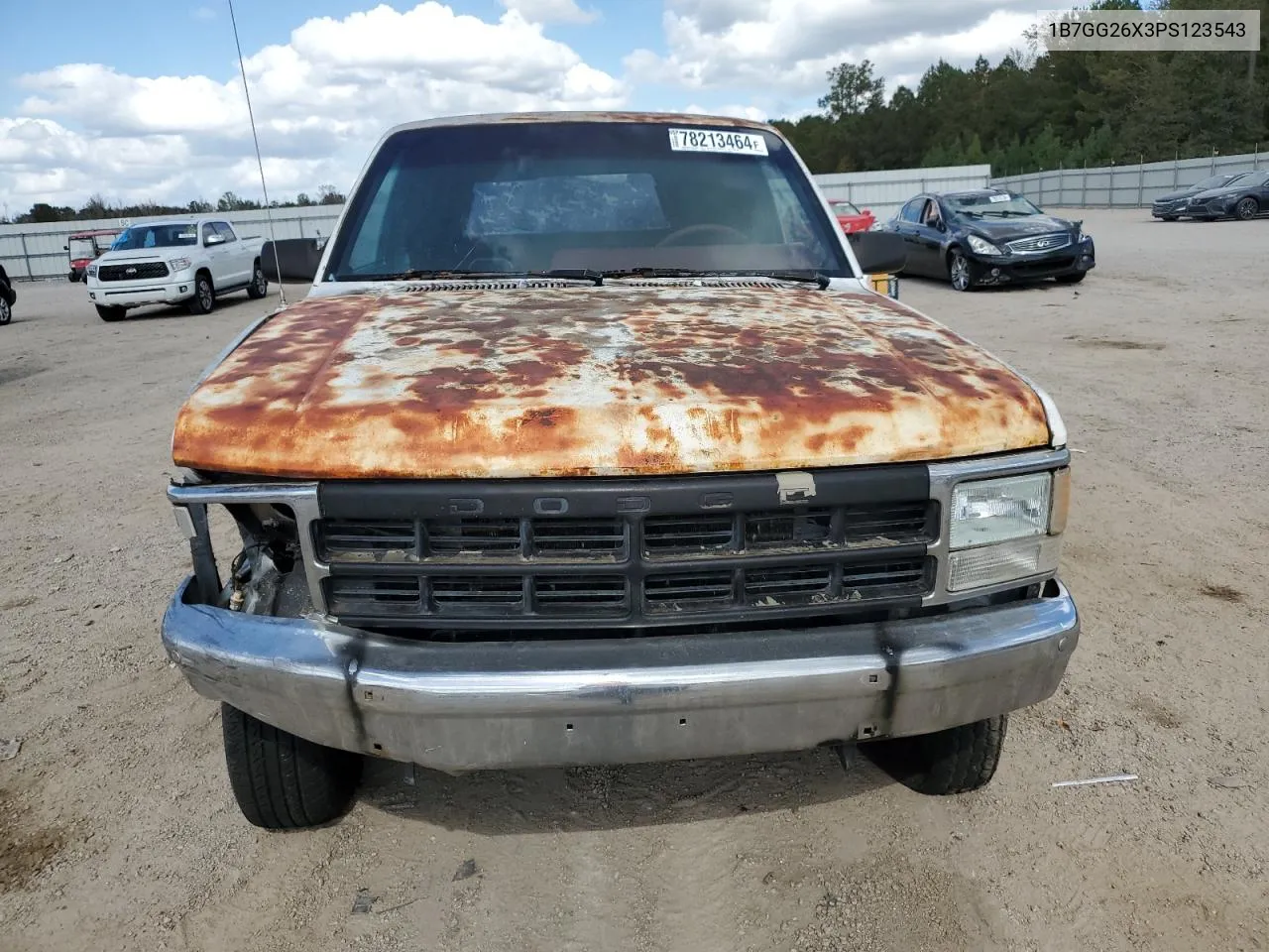 1993 Dodge Dakota VIN: 1B7GG26X3PS123543 Lot: 78213464