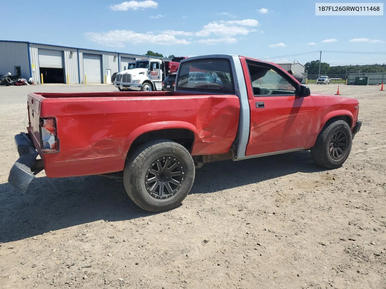 1994 Dodge Dakota VIN: 1B7FL26GRWQ111468 Lot: 68062354