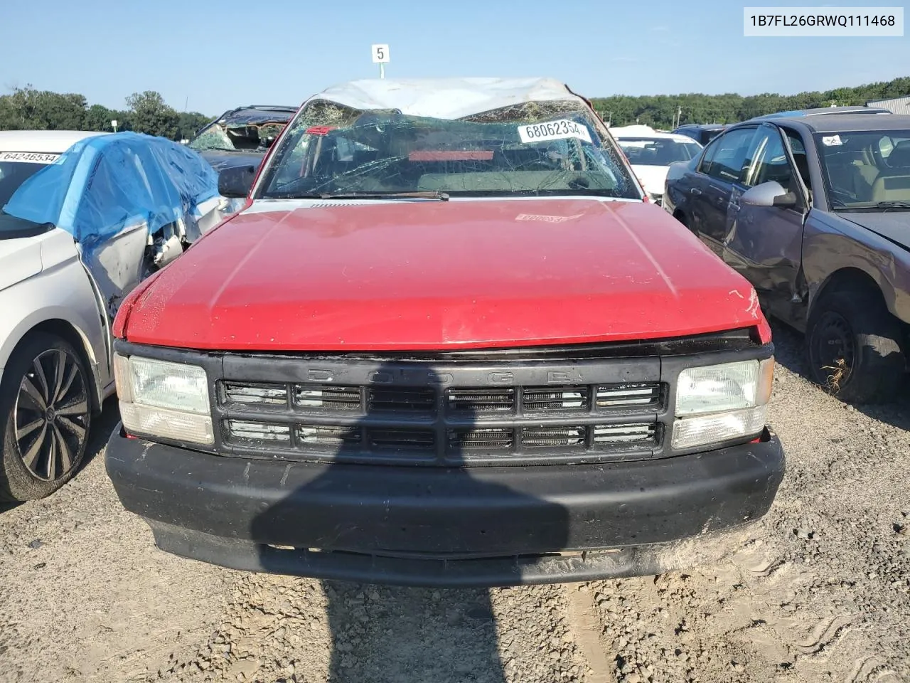 1B7FL26GRWQ111468 1994 Dodge Dakota