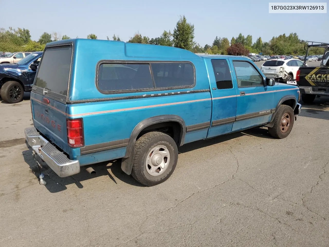 1994 Dodge Dakota VIN: 1B7GG23X3RW126913 Lot: 69046074