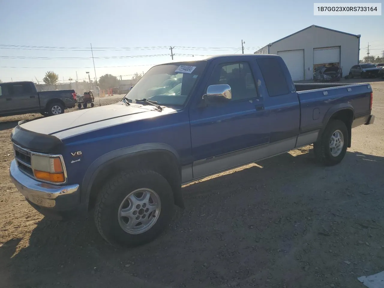 1994 Dodge Dakota VIN: 1B7GG23X0RS733164 Lot: 73344004