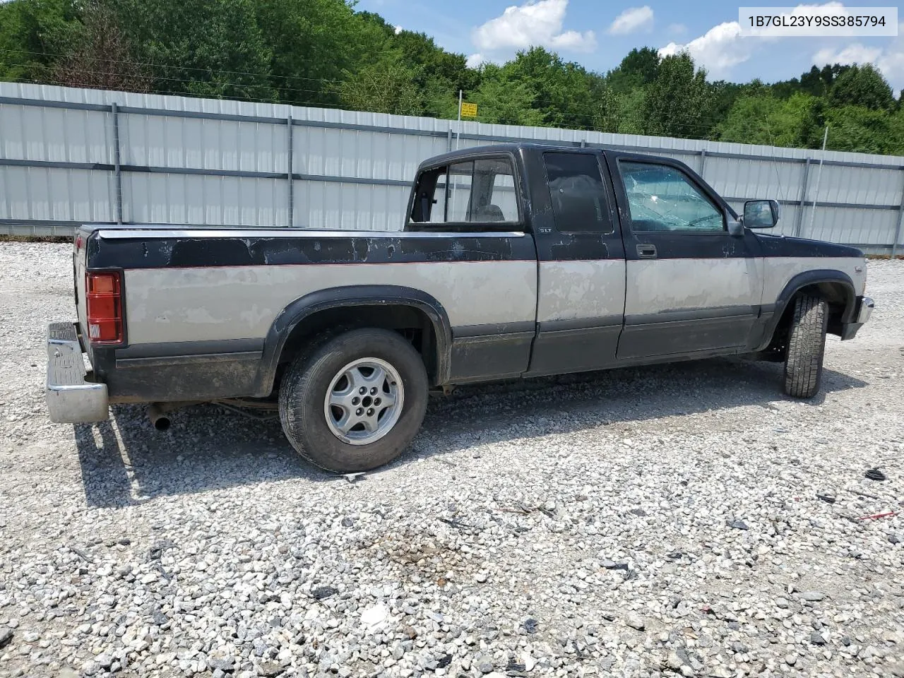 1995 Dodge Dakota VIN: 1B7GL23Y9SS385794 Lot: 63360094