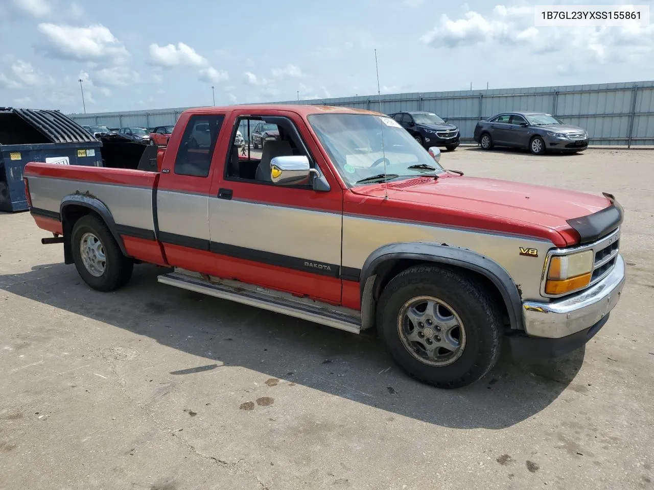 1995 Dodge Dakota VIN: 1B7GL23YXSS155861 Lot: 64209414