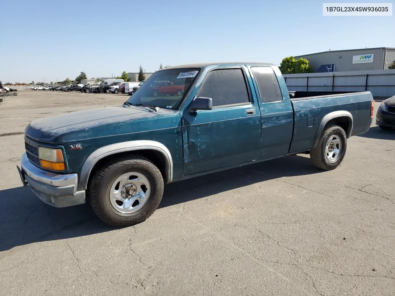 1995 Dodge Dakota VIN: 1B7GL23X4SW936035 Lot: 69328564