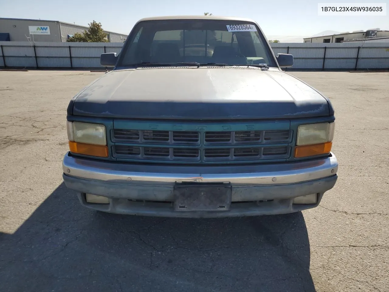 1995 Dodge Dakota VIN: 1B7GL23X4SW936035 Lot: 69328564