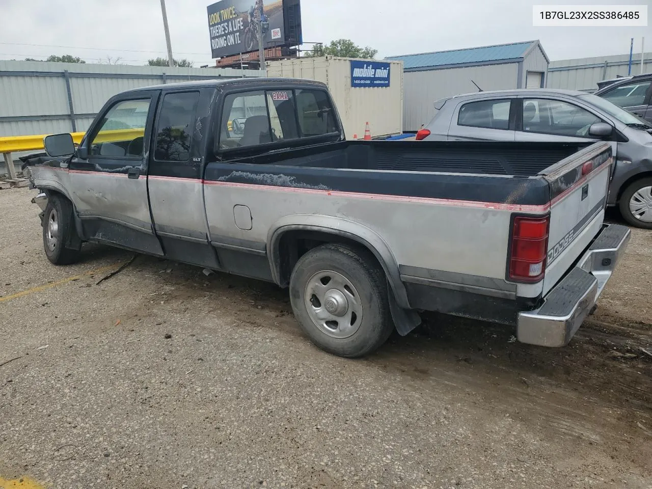 1B7GL23X2SS386485 1995 Dodge Dakota