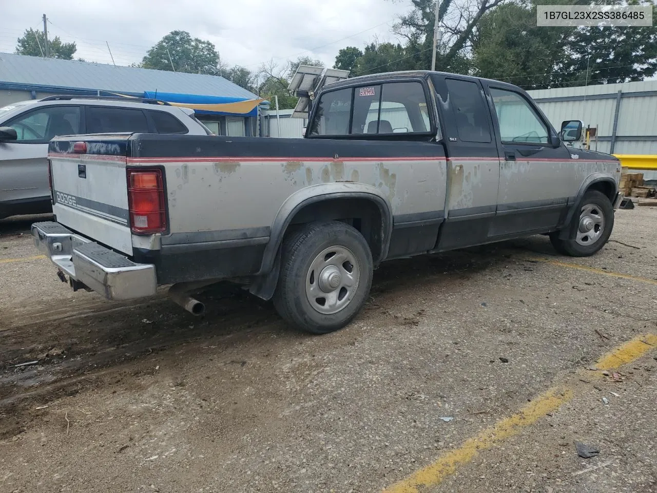 1995 Dodge Dakota VIN: 1B7GL23X2SS386485 Lot: 72893124