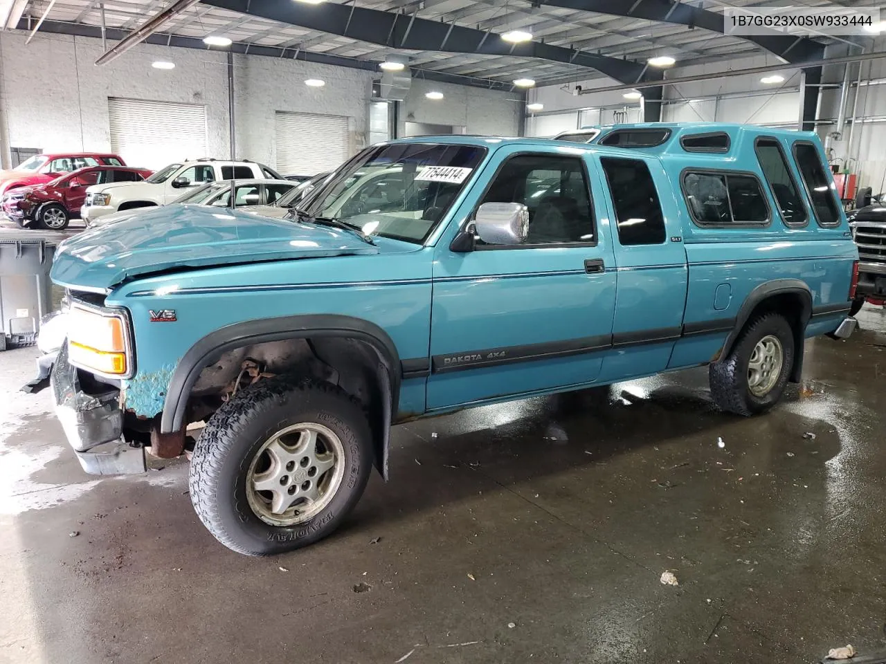 1995 Dodge Dakota VIN: 1B7GG23X0SW933444 Lot: 77544414