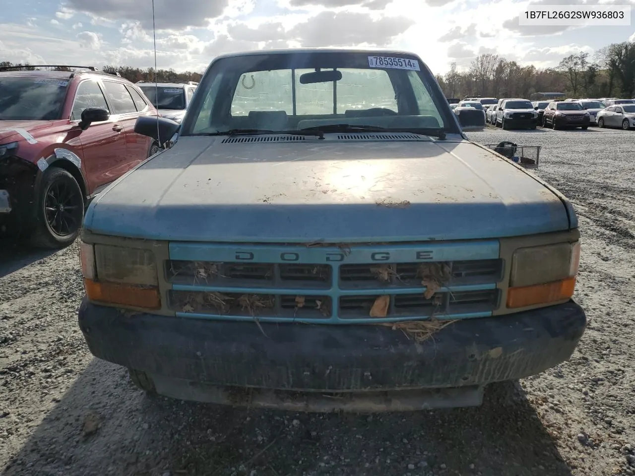 1995 Dodge Dakota VIN: 1B7FL26G2SW936803 Lot: 78535514