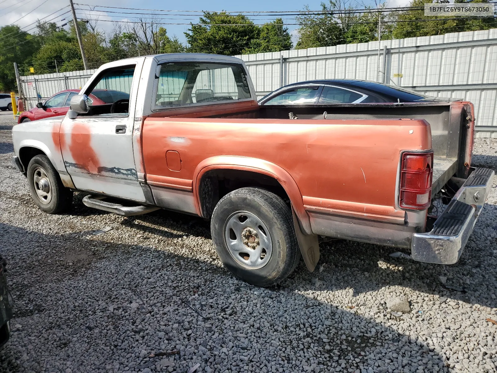 1996 Dodge Dakota VIN: 1B7FL26Y9TS673050 Lot: 67872444