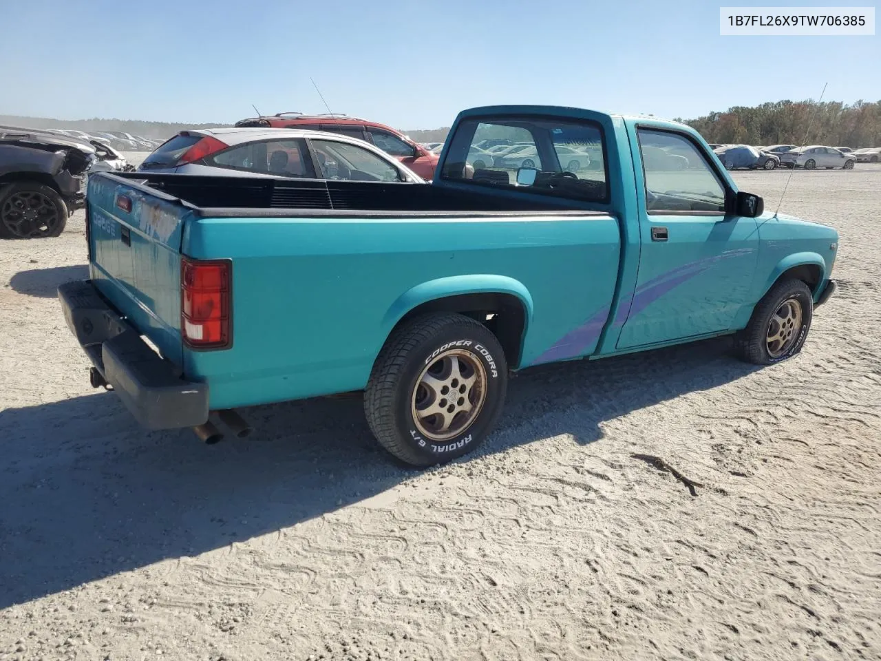 1B7FL26X9TW706385 1996 Dodge Dakota