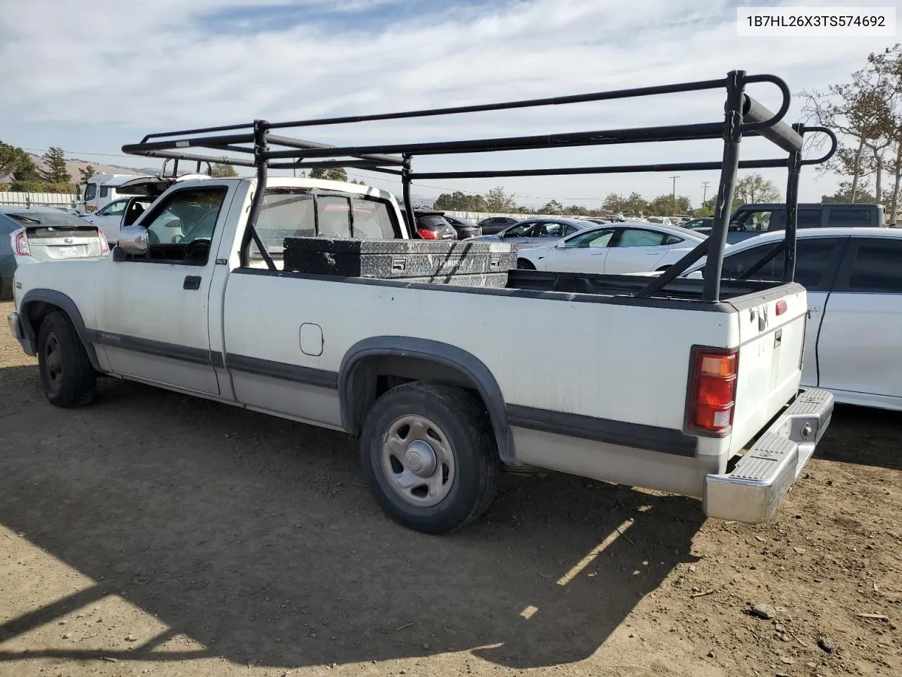 1996 Dodge Dakota VIN: 1B7HL26X3TS574692 Lot: 79342224