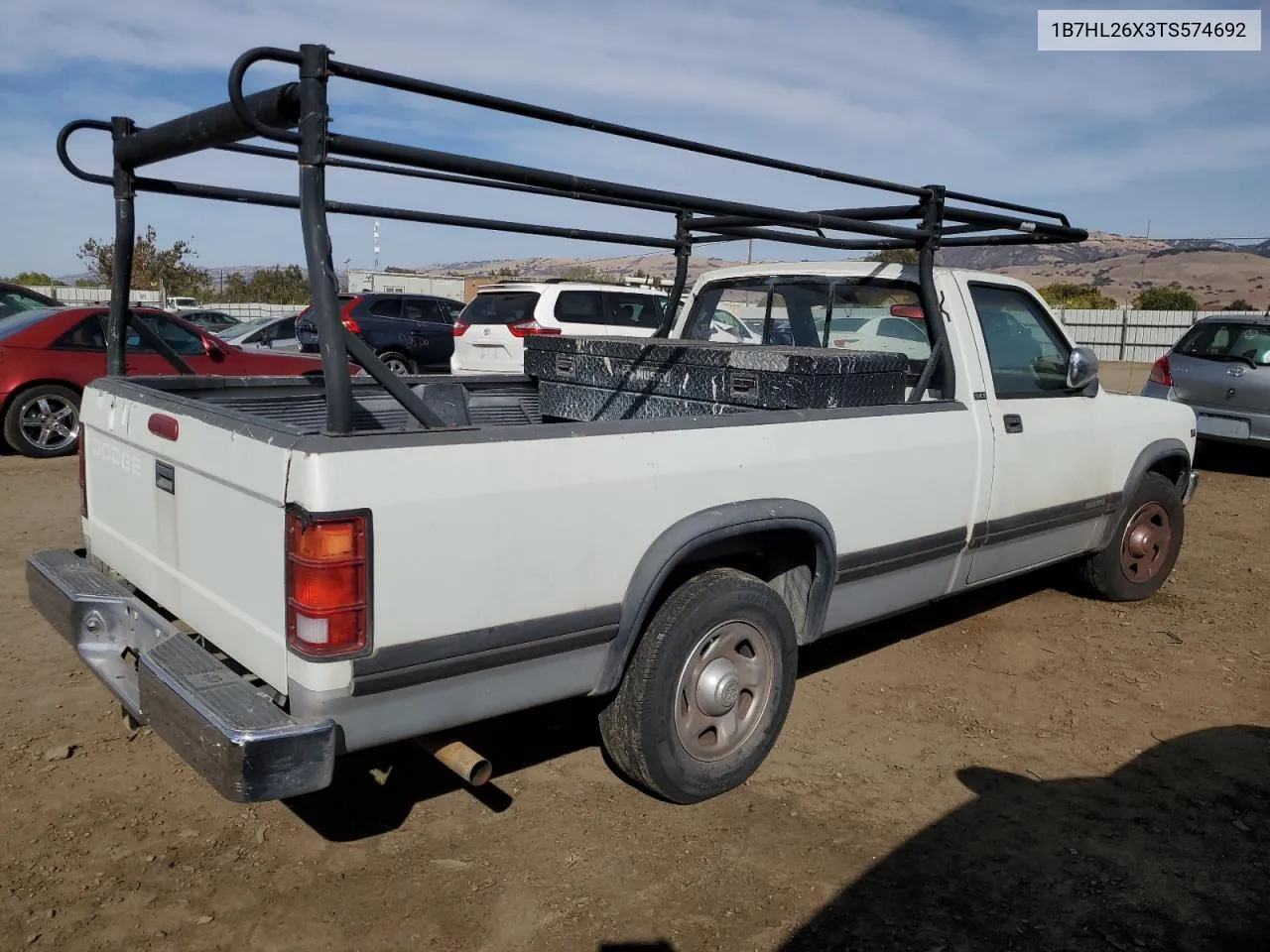 1996 Dodge Dakota VIN: 1B7HL26X3TS574692 Lot: 79342224