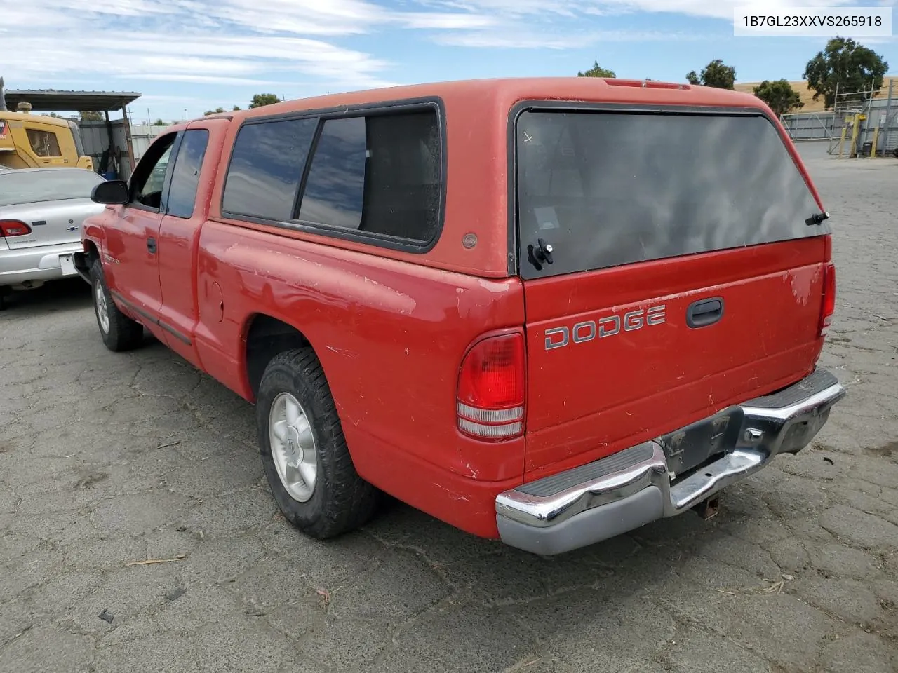 1997 Dodge Dakota VIN: 1B7GL23XXVS265918 Lot: 66989384