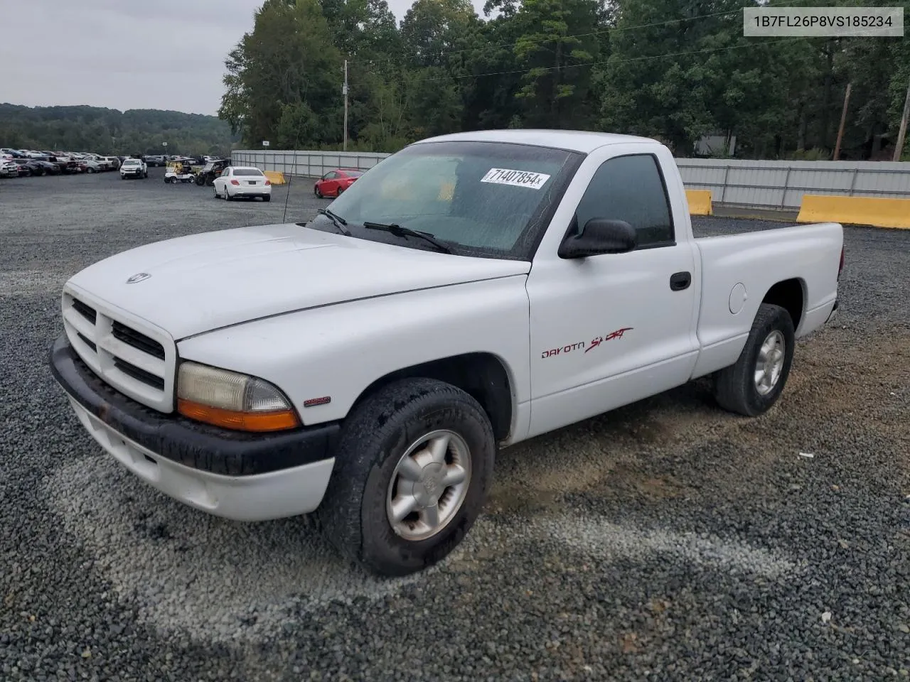 1997 Dodge Dakota VIN: 1B7FL26P8VS185234 Lot: 71407854