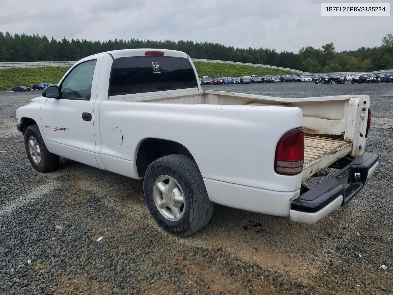 1997 Dodge Dakota VIN: 1B7FL26P8VS185234 Lot: 71407854