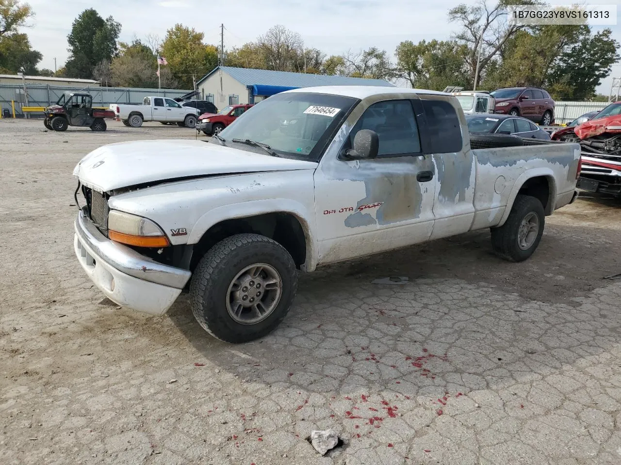 1997 Dodge Dakota VIN: 1B7GG23Y8VS161313 Lot: 77646454