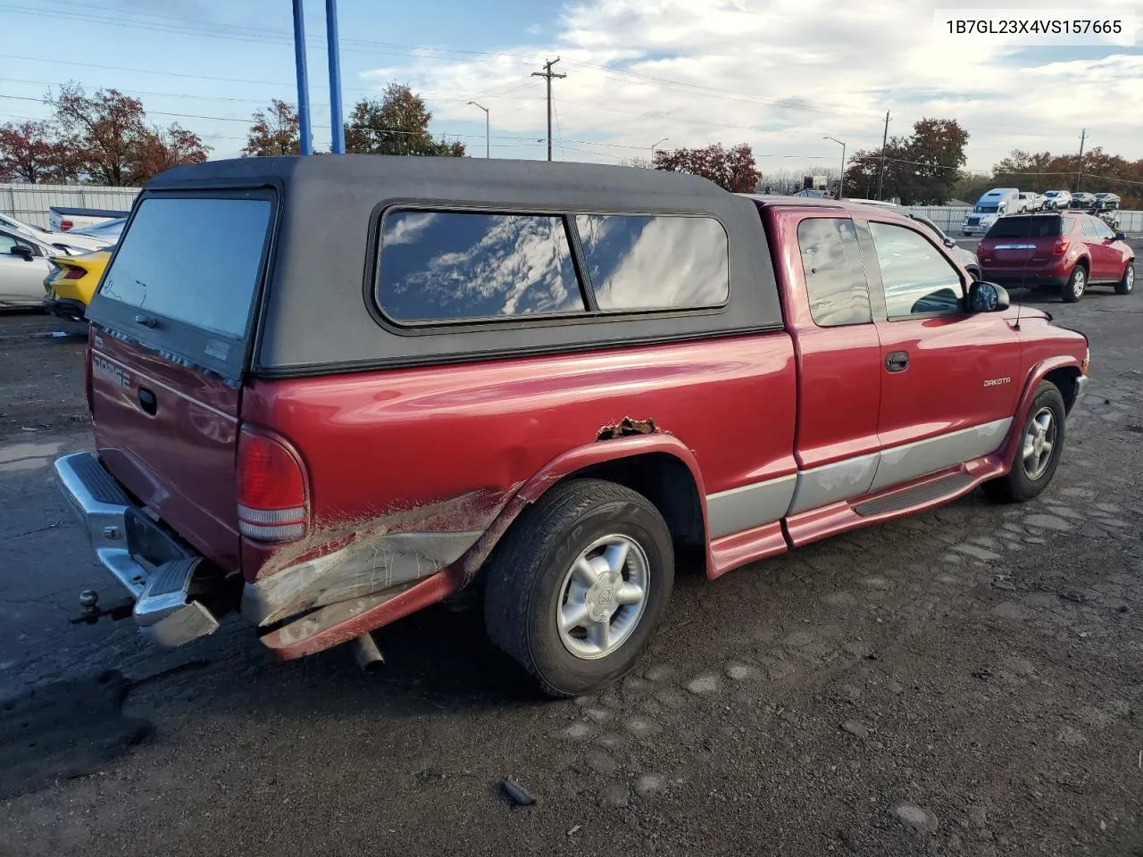 1997 Dodge Dakota VIN: 1B7GL23X4VS157665 Lot: 79010744