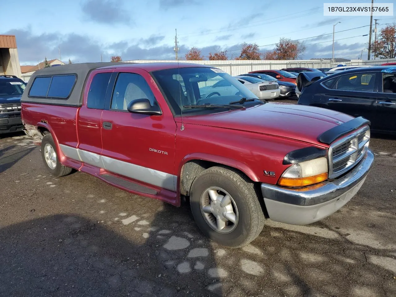 1997 Dodge Dakota VIN: 1B7GL23X4VS157665 Lot: 79010744