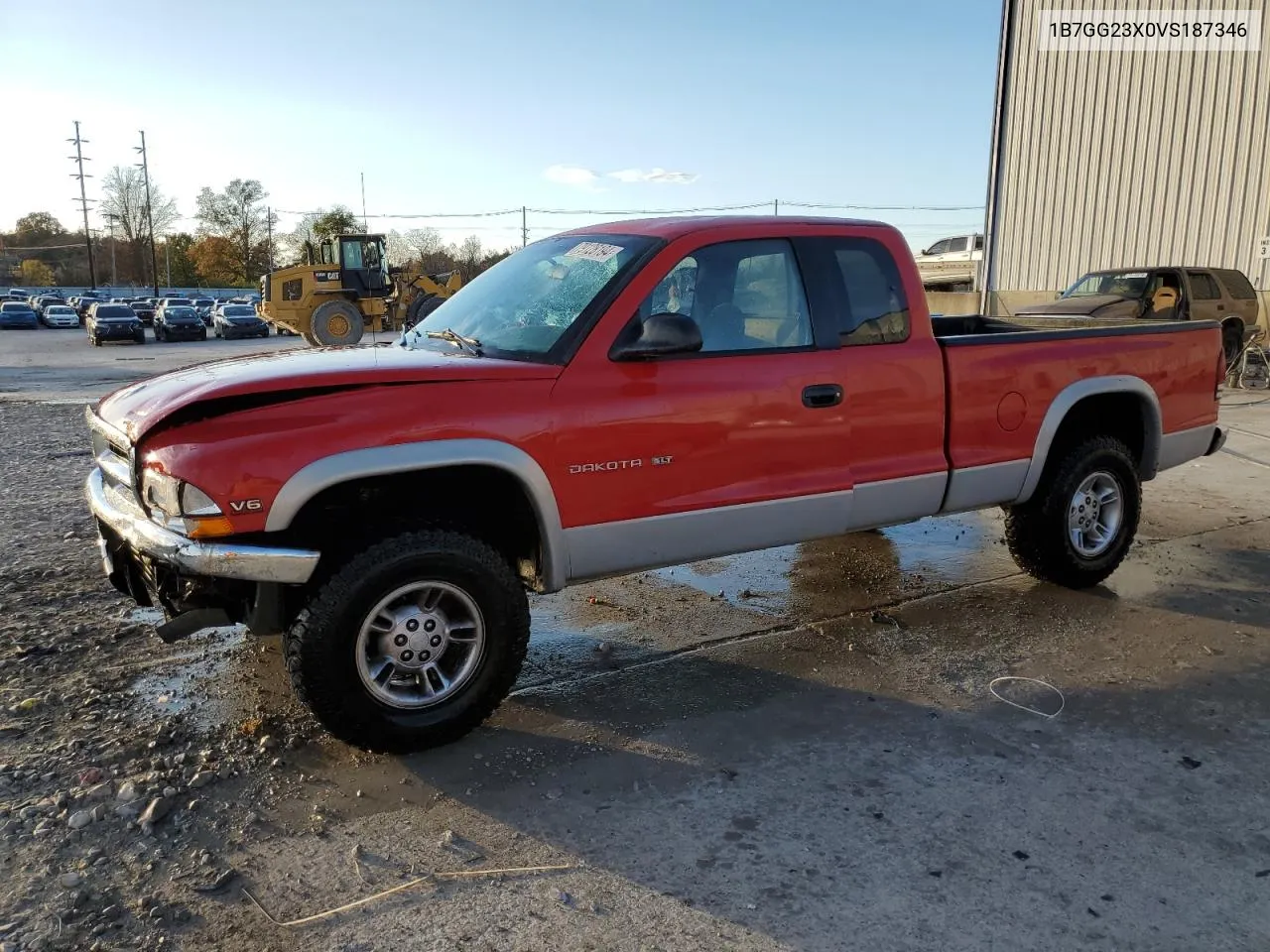 1997 Dodge Dakota VIN: 1B7GG23X0VS187346 Lot: 79128194