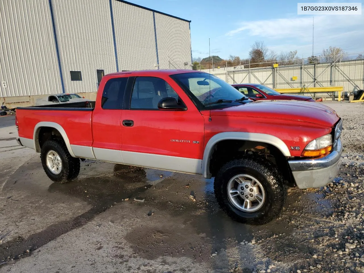 1997 Dodge Dakota VIN: 1B7GG23X0VS187346 Lot: 79128194