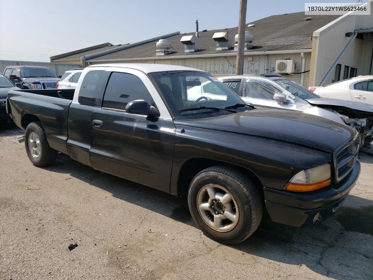 1B7GL22Y1WS623466 1998 Dodge Dakota