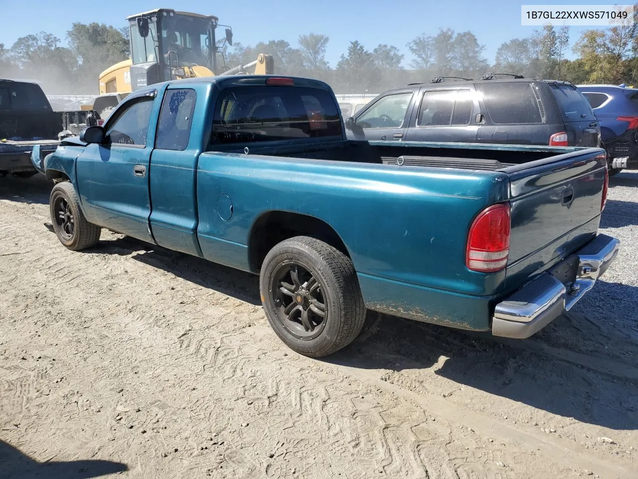 1B7GL22XXWS571049 1998 Dodge Dakota