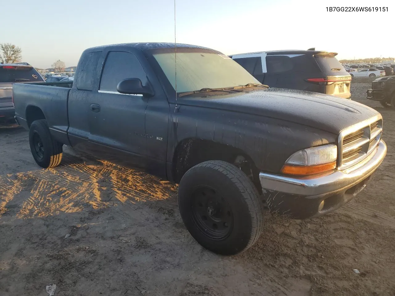 1B7GG22X6WS619151 1998 Dodge Dakota