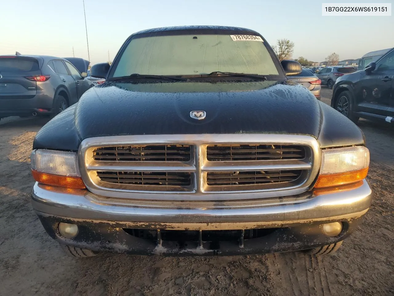 1B7GG22X6WS619151 1998 Dodge Dakota