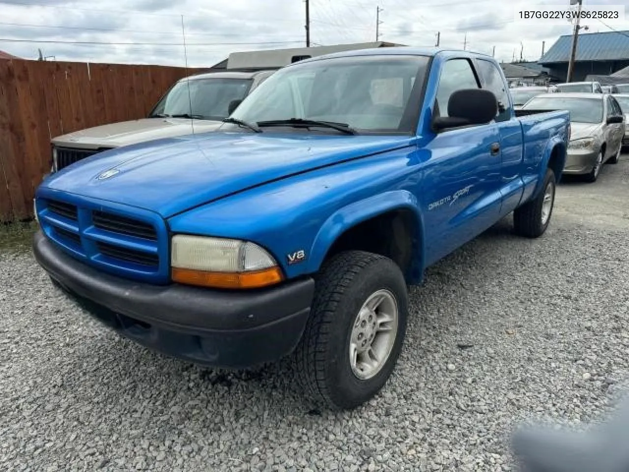 1998 Dodge Dakota VIN: 1B7GG22Y3WS625823 Lot: 79345634