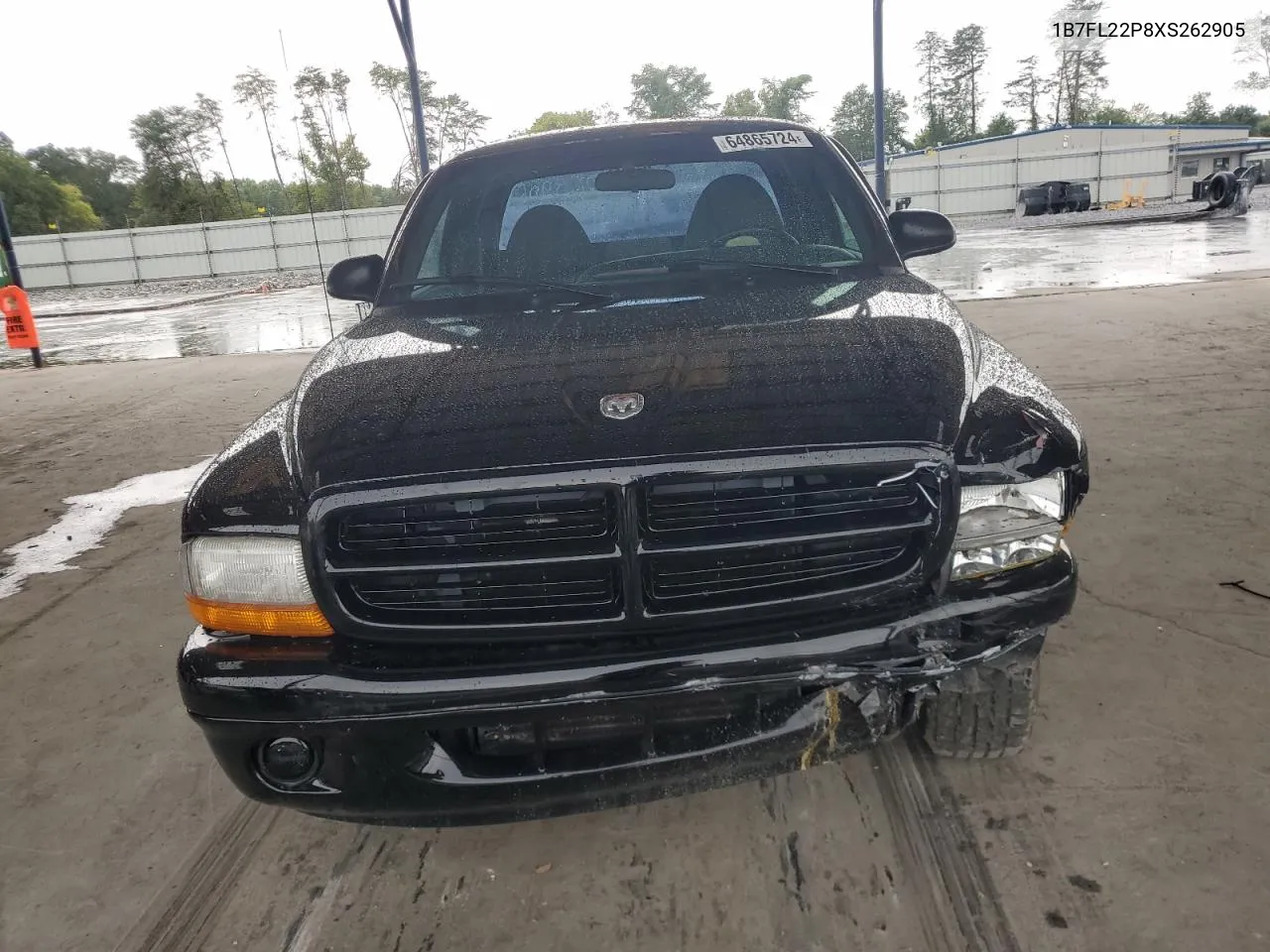 1999 Dodge Dakota VIN: 1B7FL22P8XS262905 Lot: 64865724