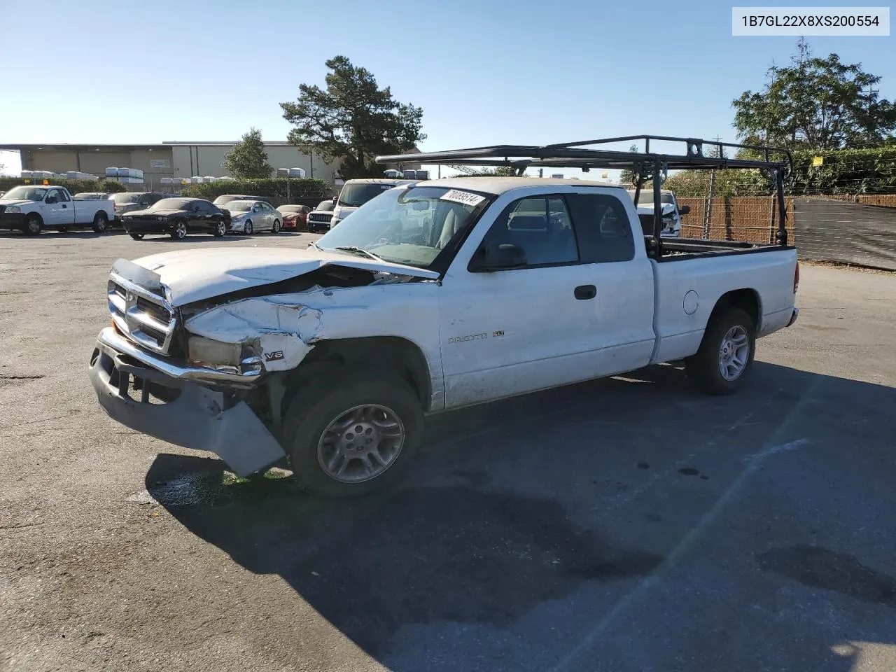 1999 Dodge Dakota VIN: 1B7GL22X8XS200554 Lot: 70089514