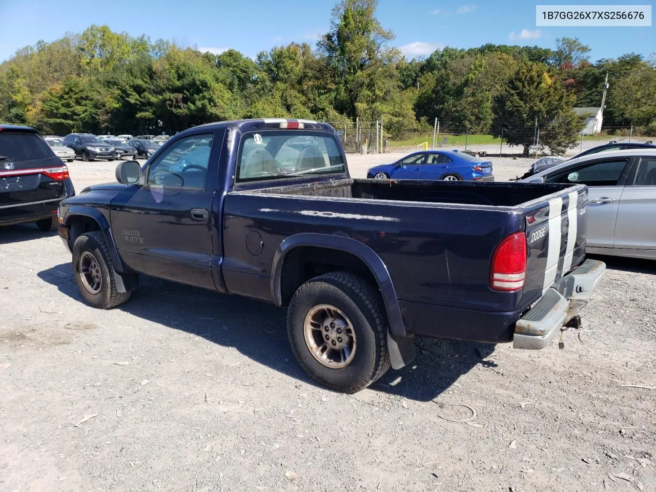 1B7GG26X7XS256676 1999 Dodge Dakota