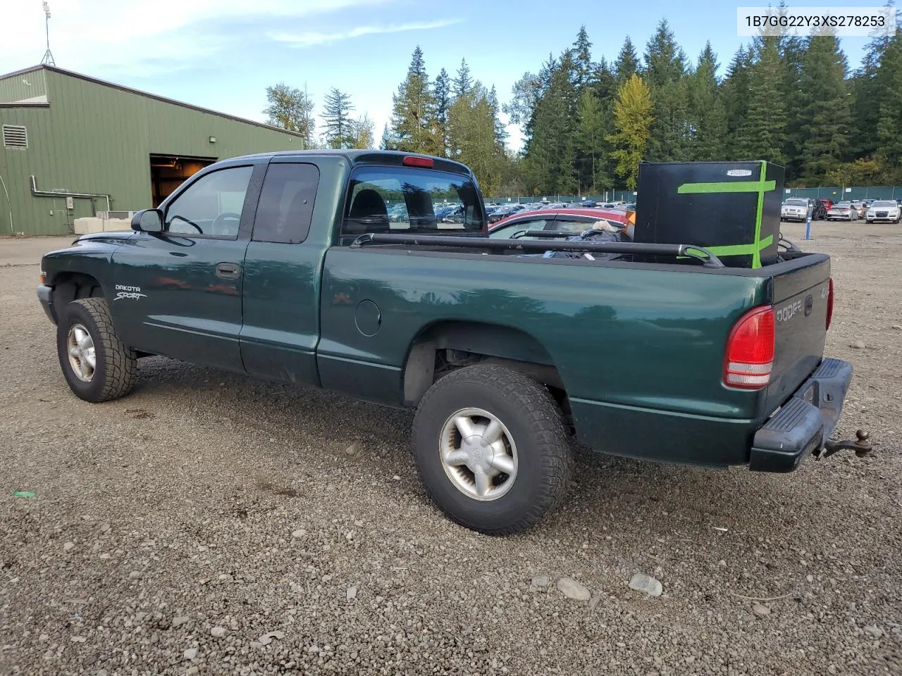 1999 Dodge Dakota VIN: 1B7GG22Y3XS278253 Lot: 73545204