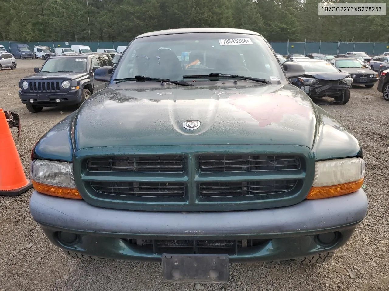 1999 Dodge Dakota VIN: 1B7GG22Y3XS278253 Lot: 73545204