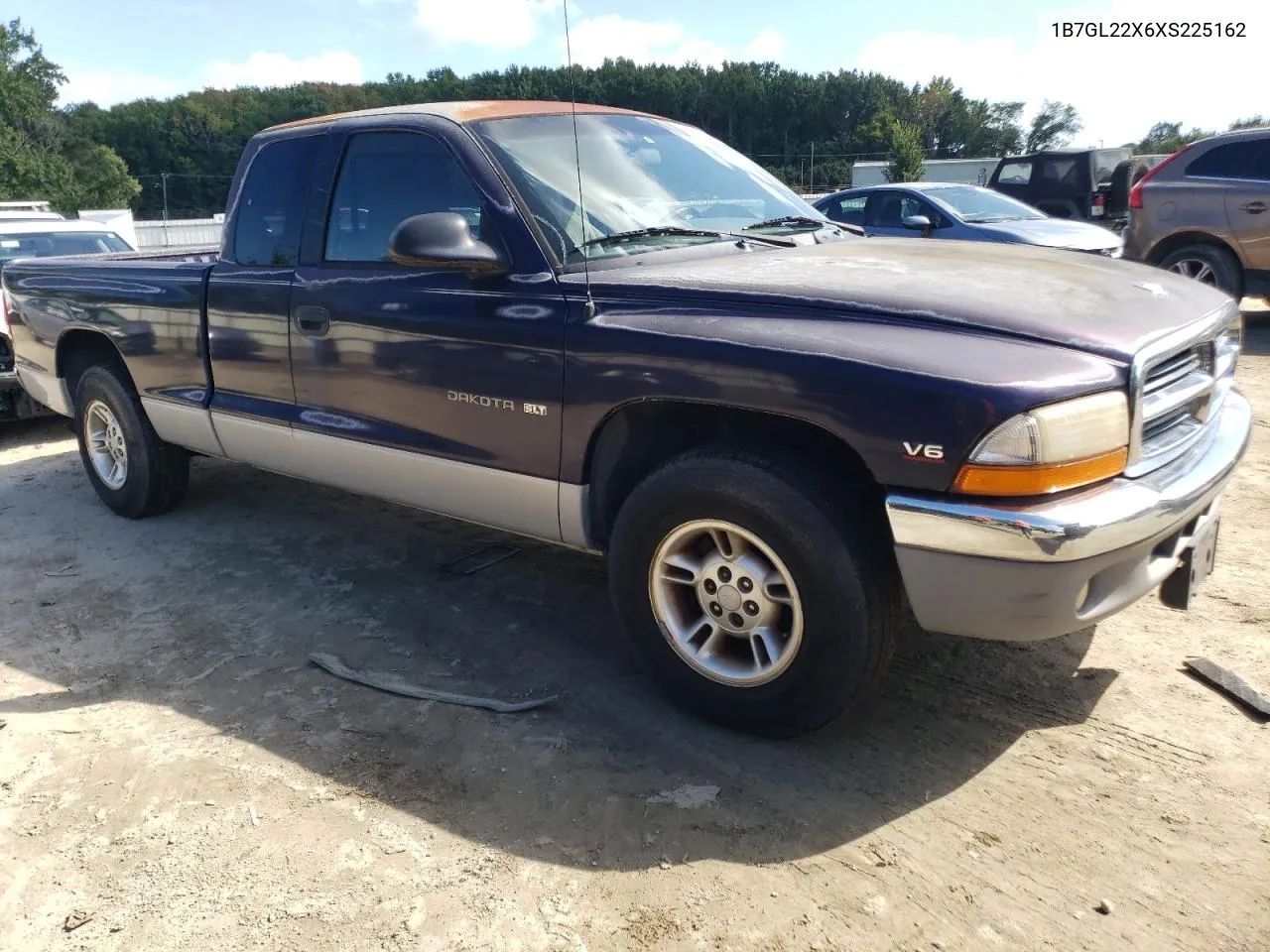 1999 Dodge Dakota VIN: 1B7GL22X6XS225162 Lot: 74579884