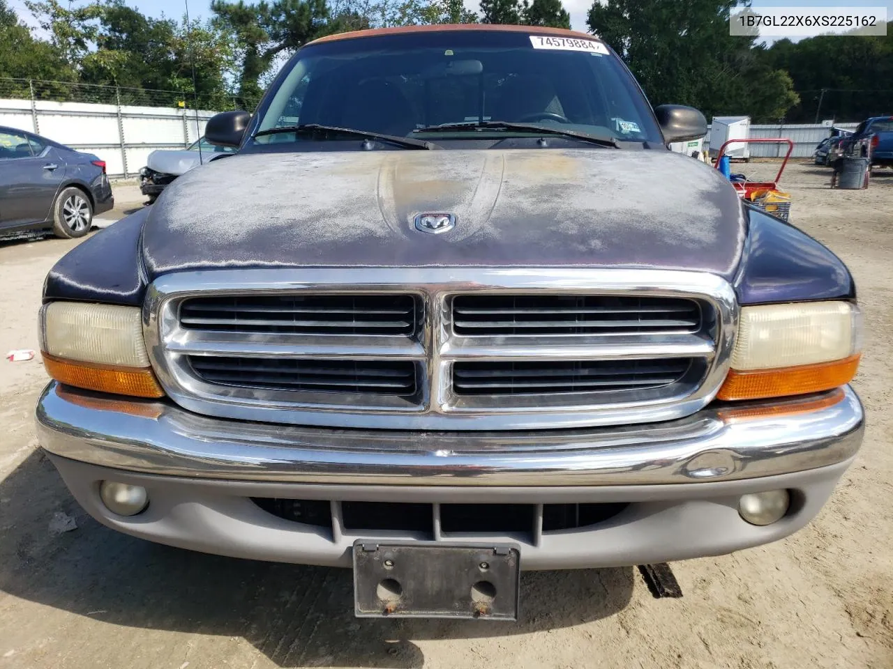 1999 Dodge Dakota VIN: 1B7GL22X6XS225162 Lot: 74579884