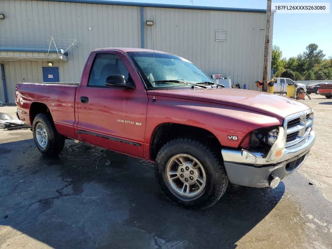 1999 Dodge Dakota VIN: 1B7FL26XXXS263080 Lot: 76882994