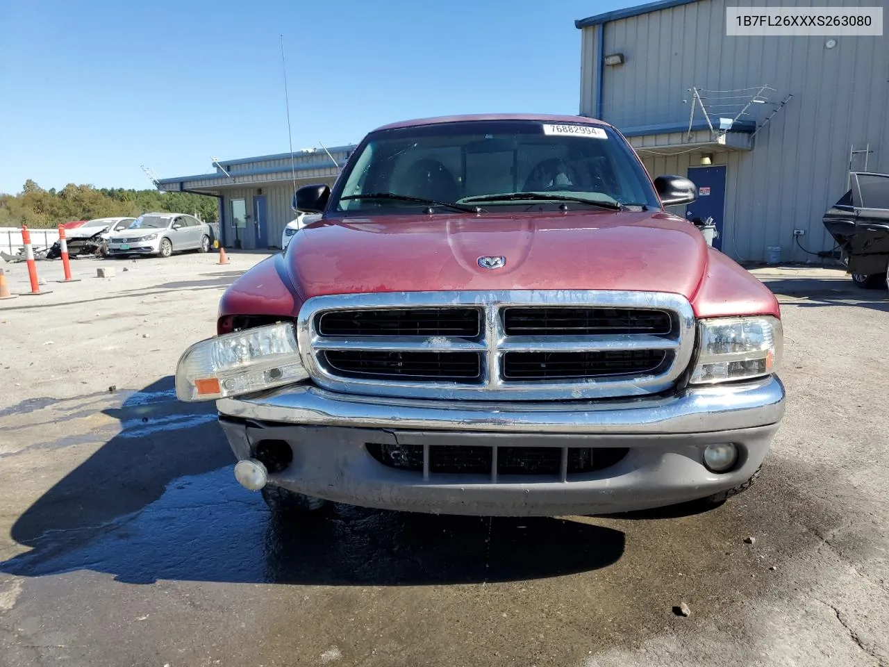 1999 Dodge Dakota VIN: 1B7FL26XXXS263080 Lot: 76882994