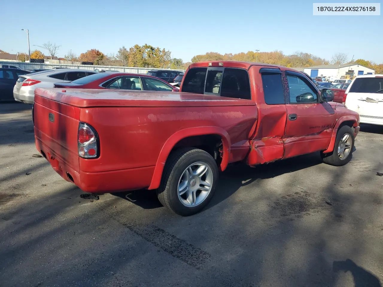 1999 Dodge Dakota VIN: 1B7GL22Z4XS276158 Lot: 76972714