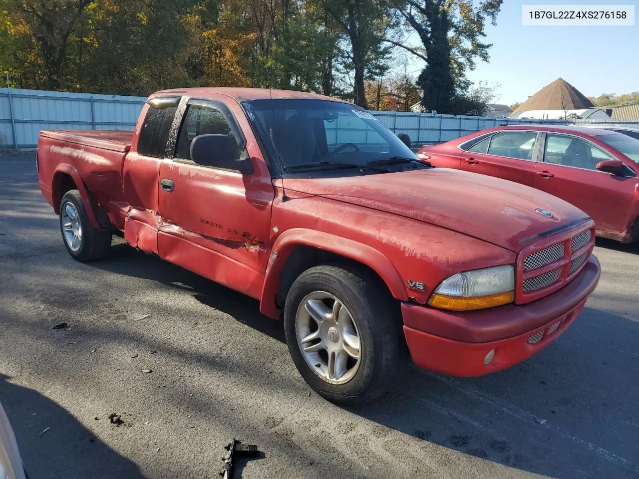 1999 Dodge Dakota VIN: 1B7GL22Z4XS276158 Lot: 76972714