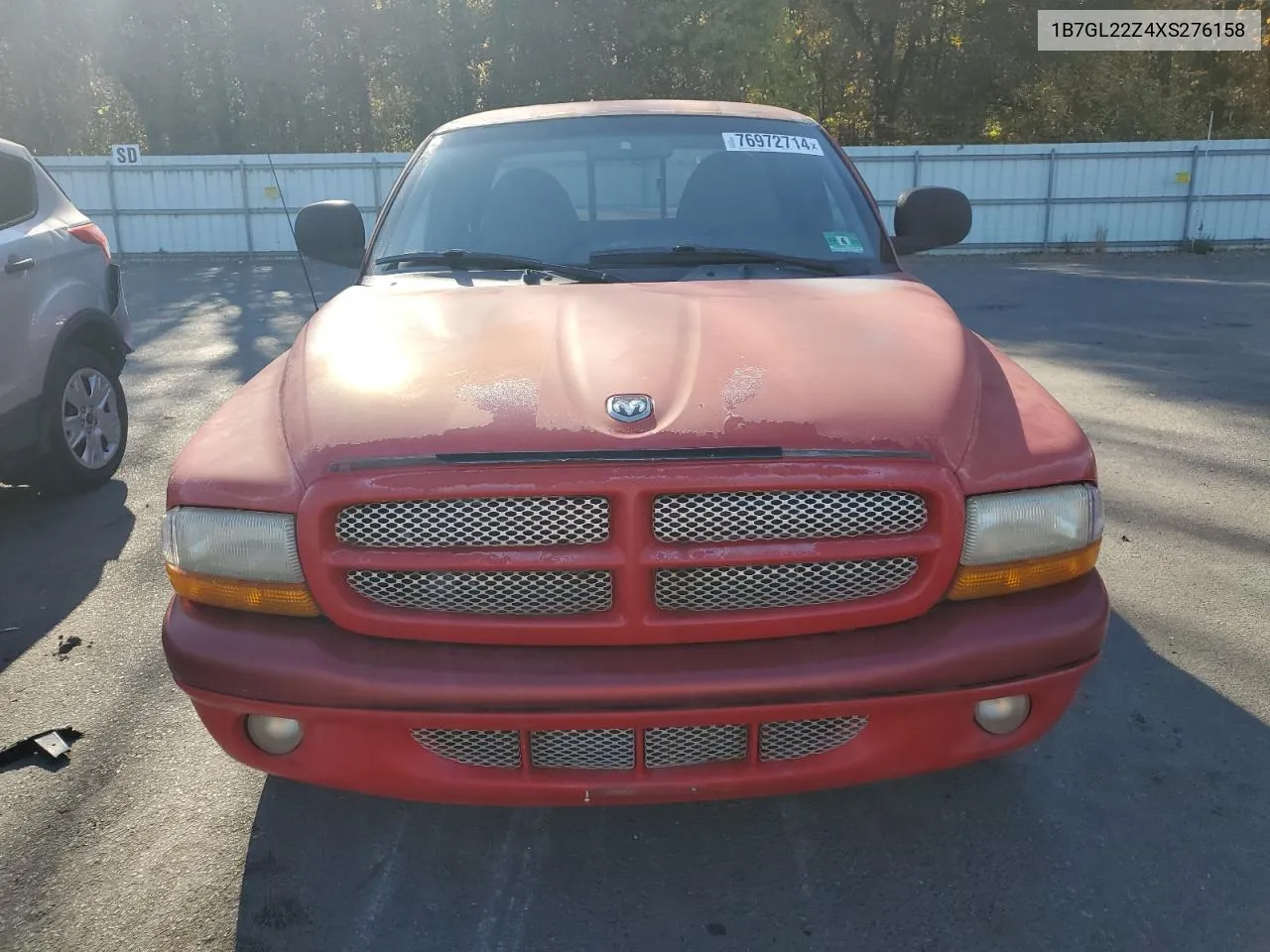 1999 Dodge Dakota VIN: 1B7GL22Z4XS276158 Lot: 76972714