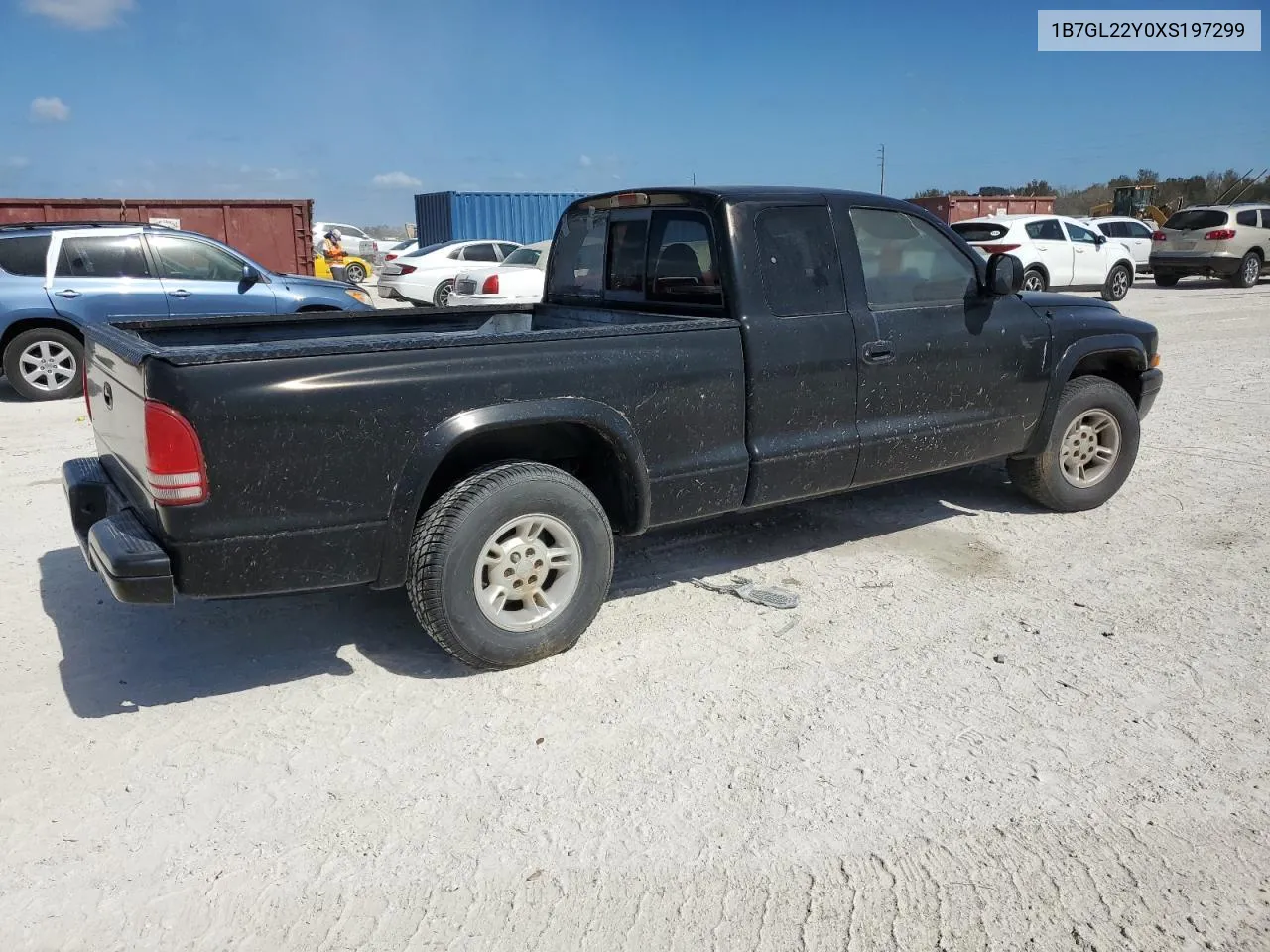 1999 Dodge Dakota VIN: 1B7GL22Y0XS197299 Lot: 77276954