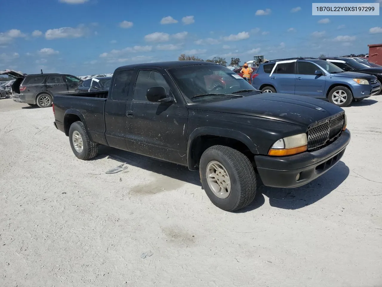 1B7GL22Y0XS197299 1999 Dodge Dakota