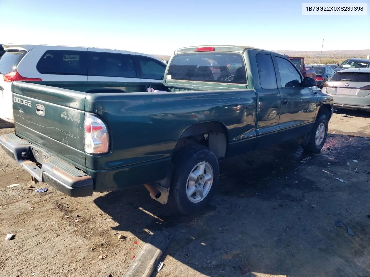 1999 Dodge Dakota VIN: 1B7GG22X0XS239398 Lot: 80143414