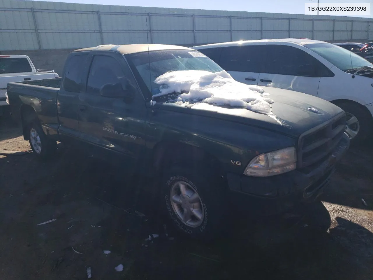 1999 Dodge Dakota VIN: 1B7GG22X0XS239398 Lot: 80143414