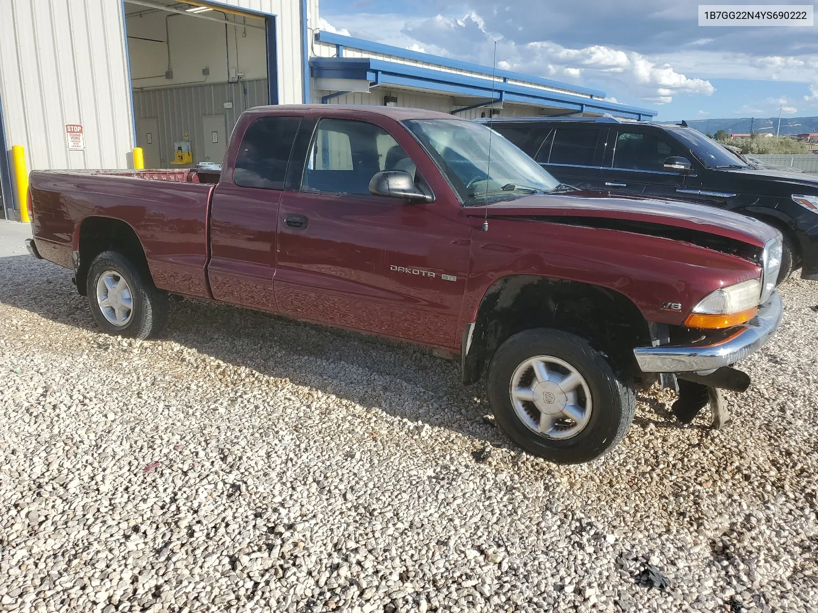 2000 Dodge Dakota VIN: 1B7GG22N4YS690222 Lot: 66807314