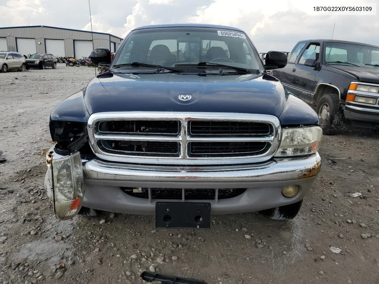 2000 Dodge Dakota VIN: 1B7GG22X0YS603109 Lot: 69825494