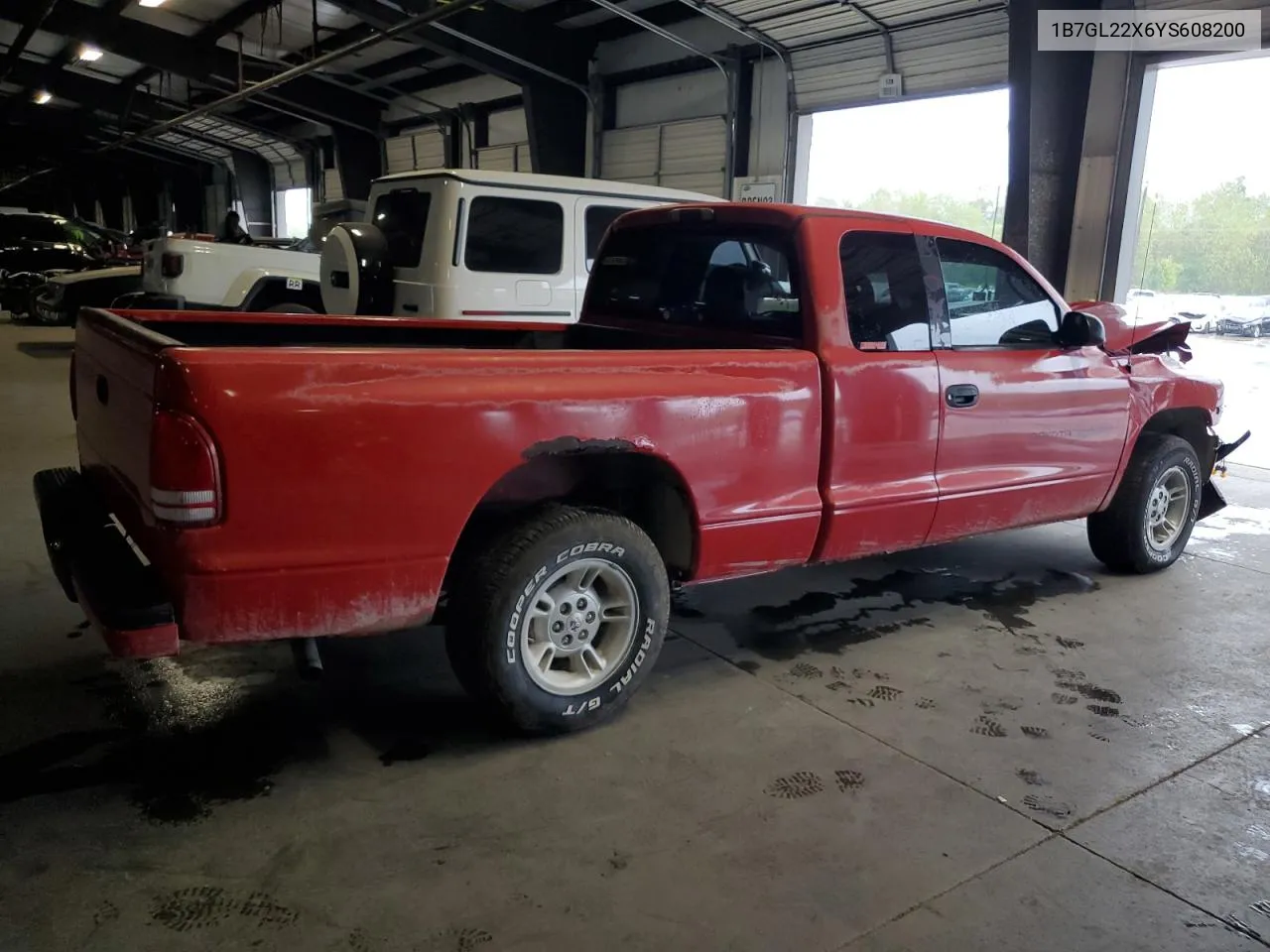 2000 Dodge Dakota VIN: 1B7GL22X6YS608200 Lot: 72993524