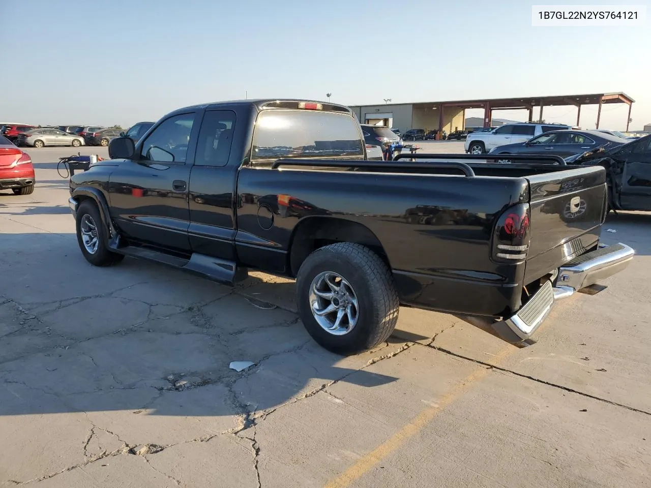 2000 Dodge Dakota VIN: 1B7GL22N2YS764121 Lot: 75391714